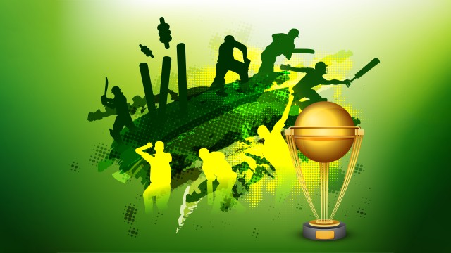 Cricket World Cup Illustration