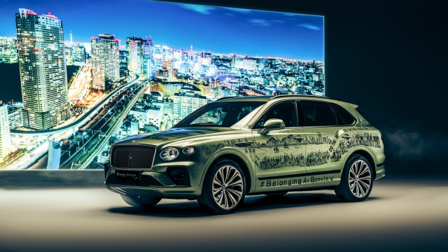 Bentley Belonging Bentayga Art Car 2023
